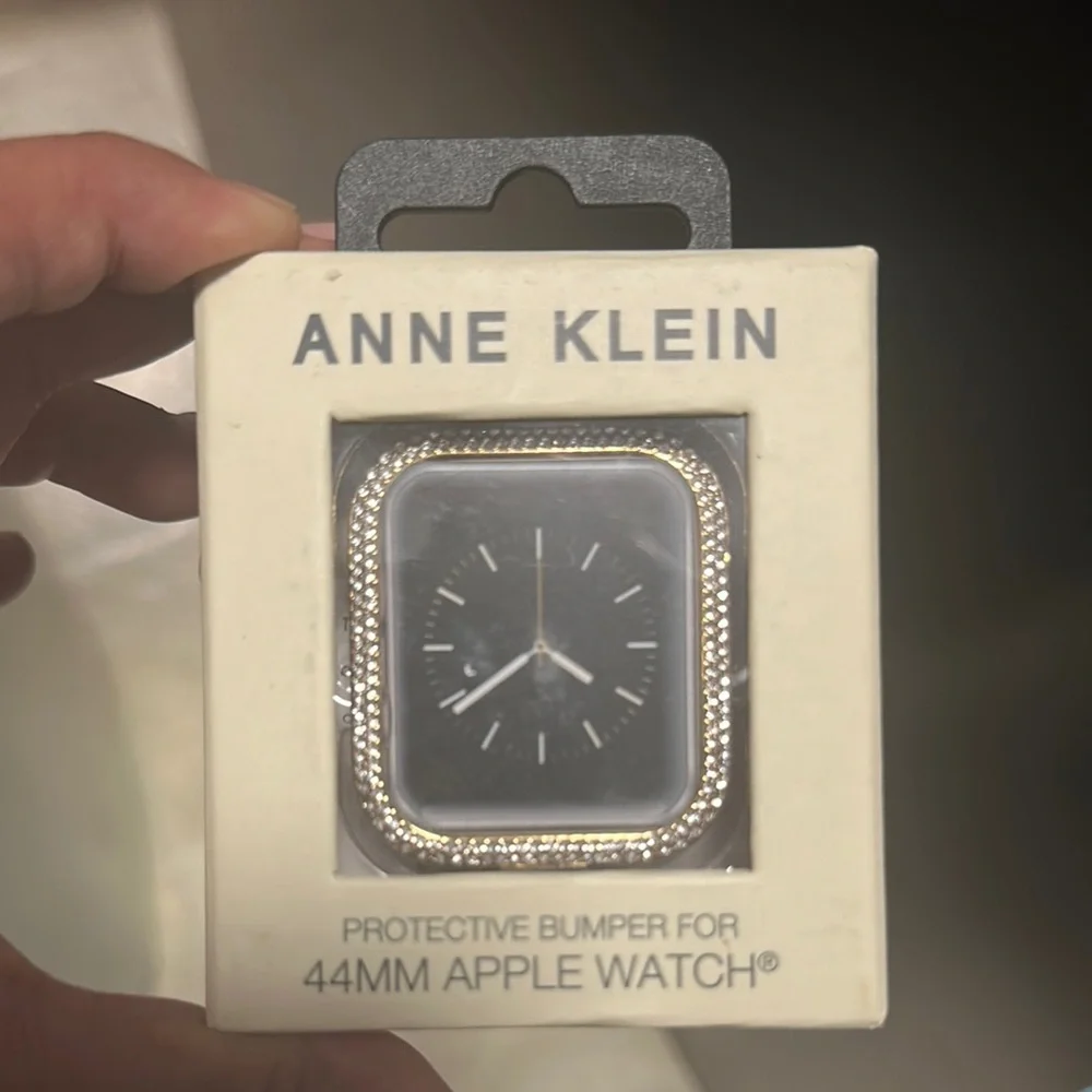 Anne Klein Gold and Black Watch Bumper